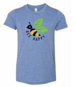 Load image into Gallery viewer, Bee Happy Colored Tee
