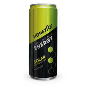 SOLAR HONEYRX - ENERGY DRINK - 24 PACK