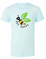 Load image into Gallery viewer, Bee Happy Colored Tee
